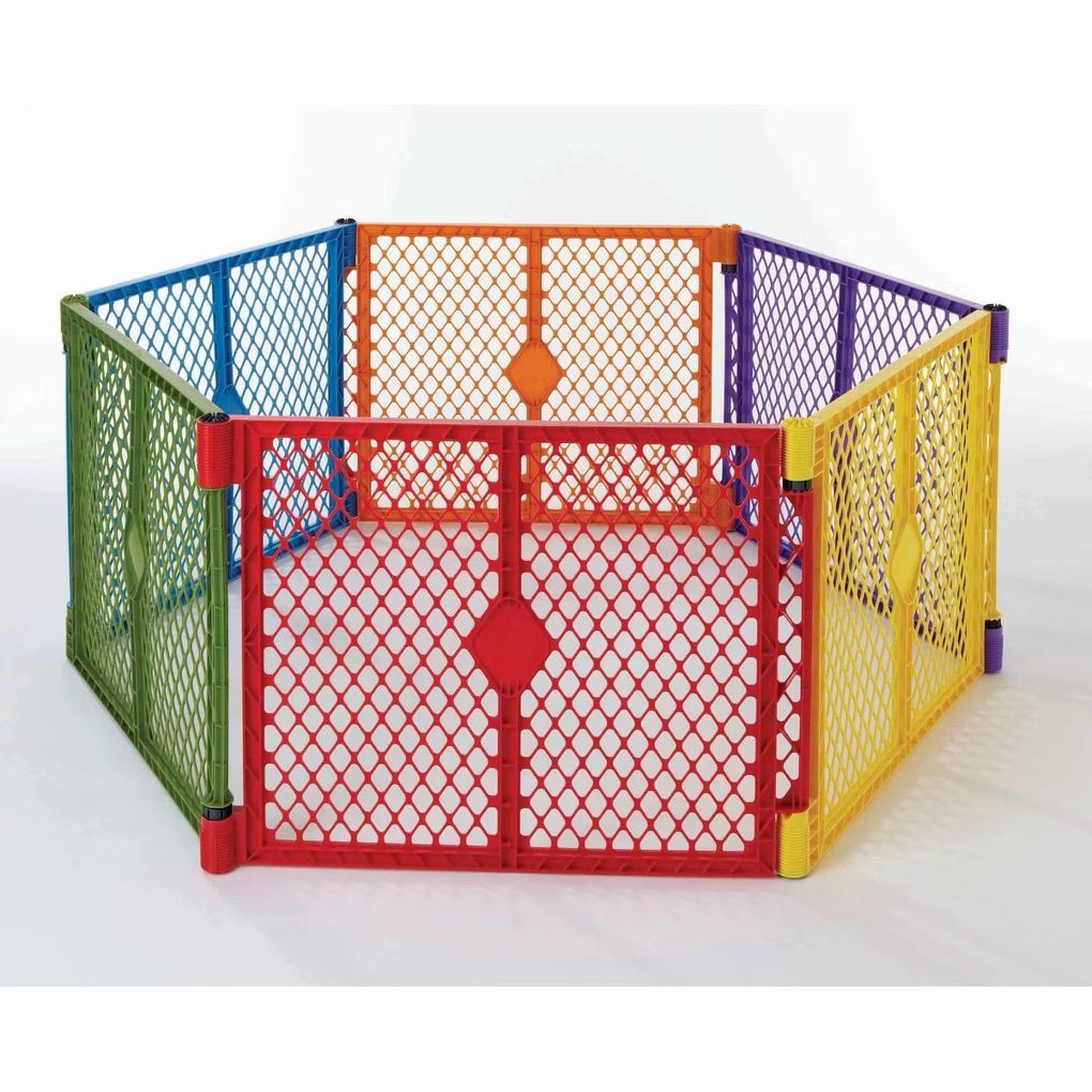6 Panel Freestanding Baby Playard