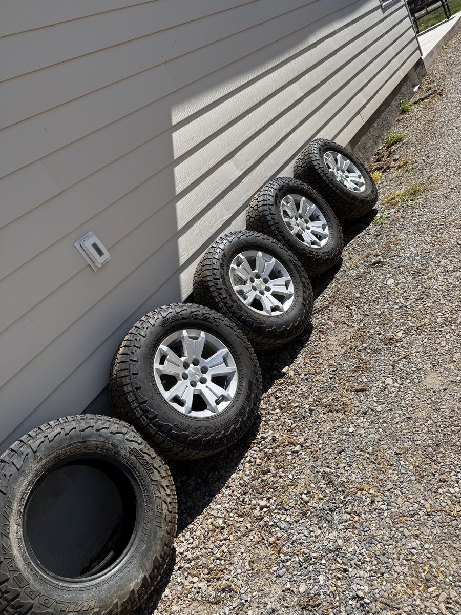6 Lug CheVy Rims With Brand New Tires