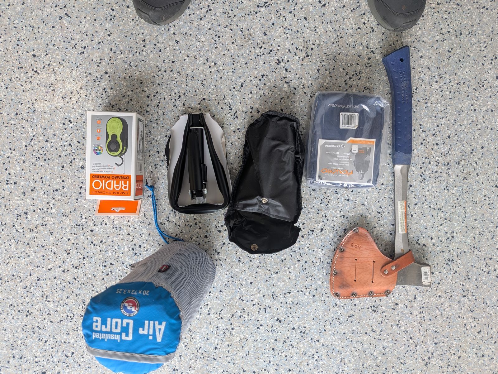 Sleeping Bag Pad & other items