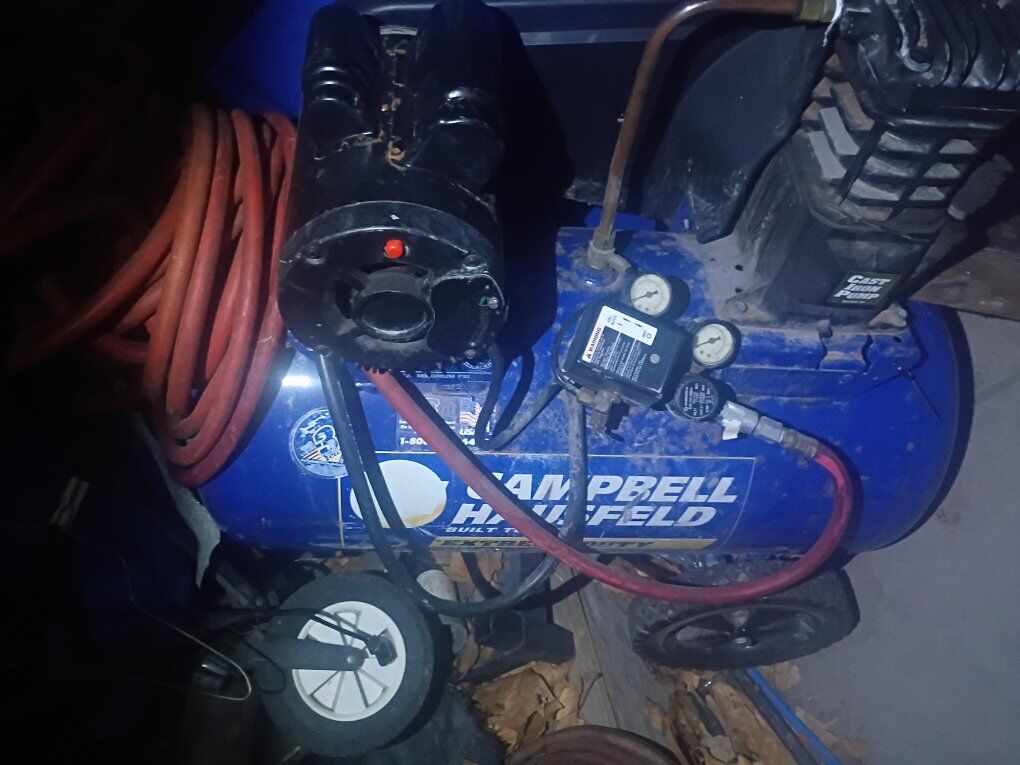 campbell hausfeld 20gal air compressor oil free