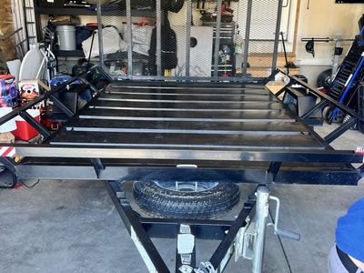 2021 Echo Trailers Utility Trailer with Rear Ramp Gate and Spare Tire