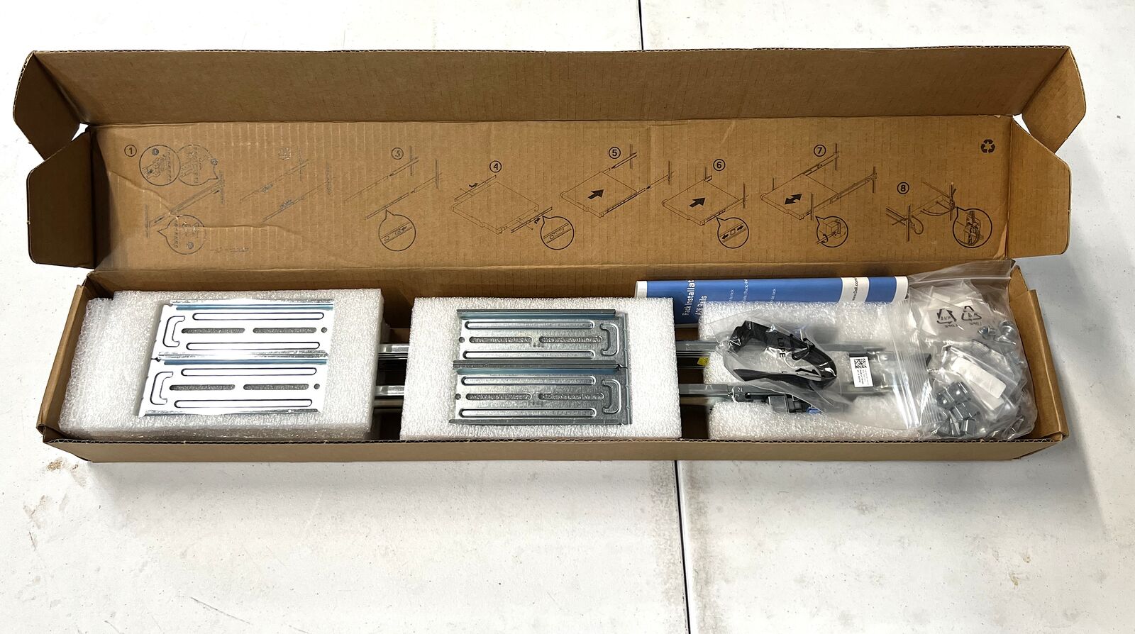Dell PowerEdge XR5610 1U Sliding Rail Kits D P/N 08MDWF - New
