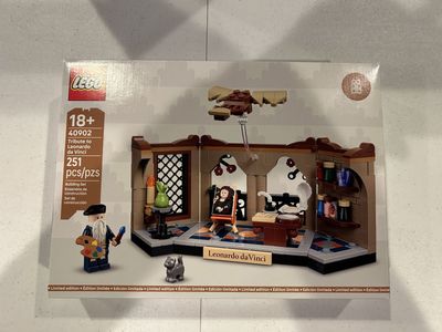 LEGO 40902 Tribute to Leonardo da Vinci 251 Pieces Building Set New