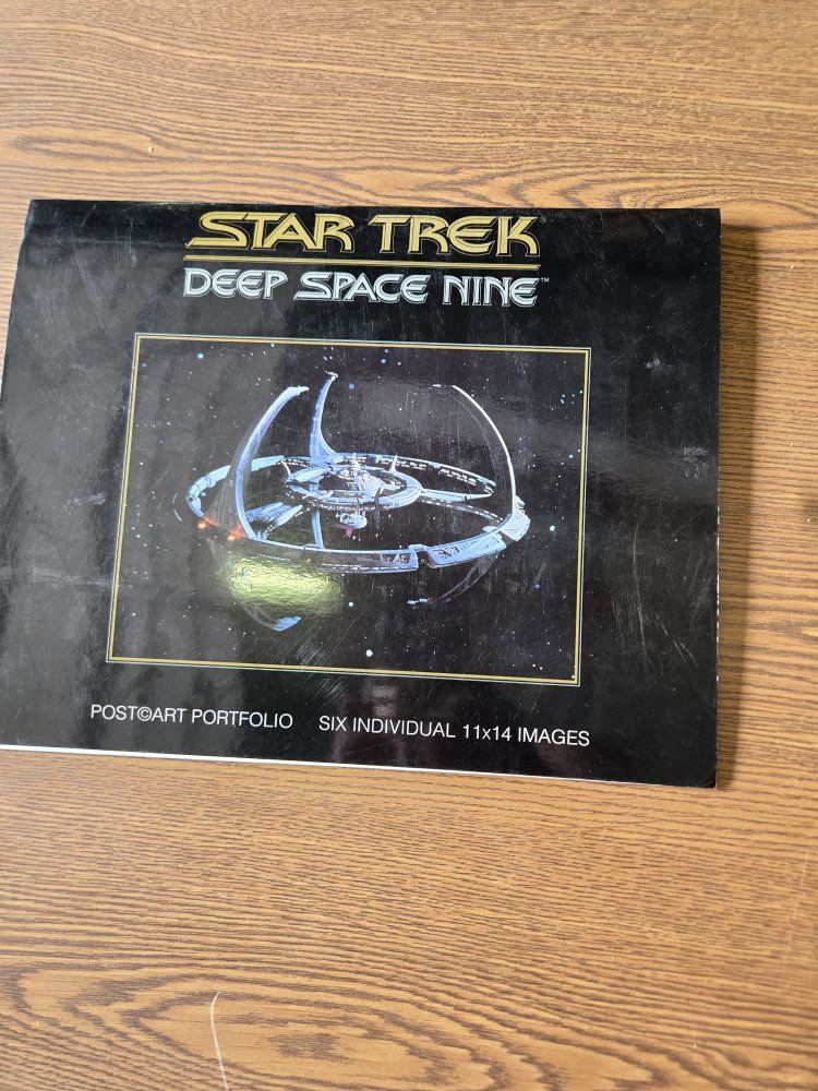 Star Trek Deep Space Nine PostArt Portfolio - Six 11x14 Images Sci-Fi Collectible