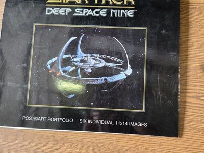 Star Trek Deep Space Nine PostArt Portfolio - Six 11x14 Images Sci-Fi Collectible