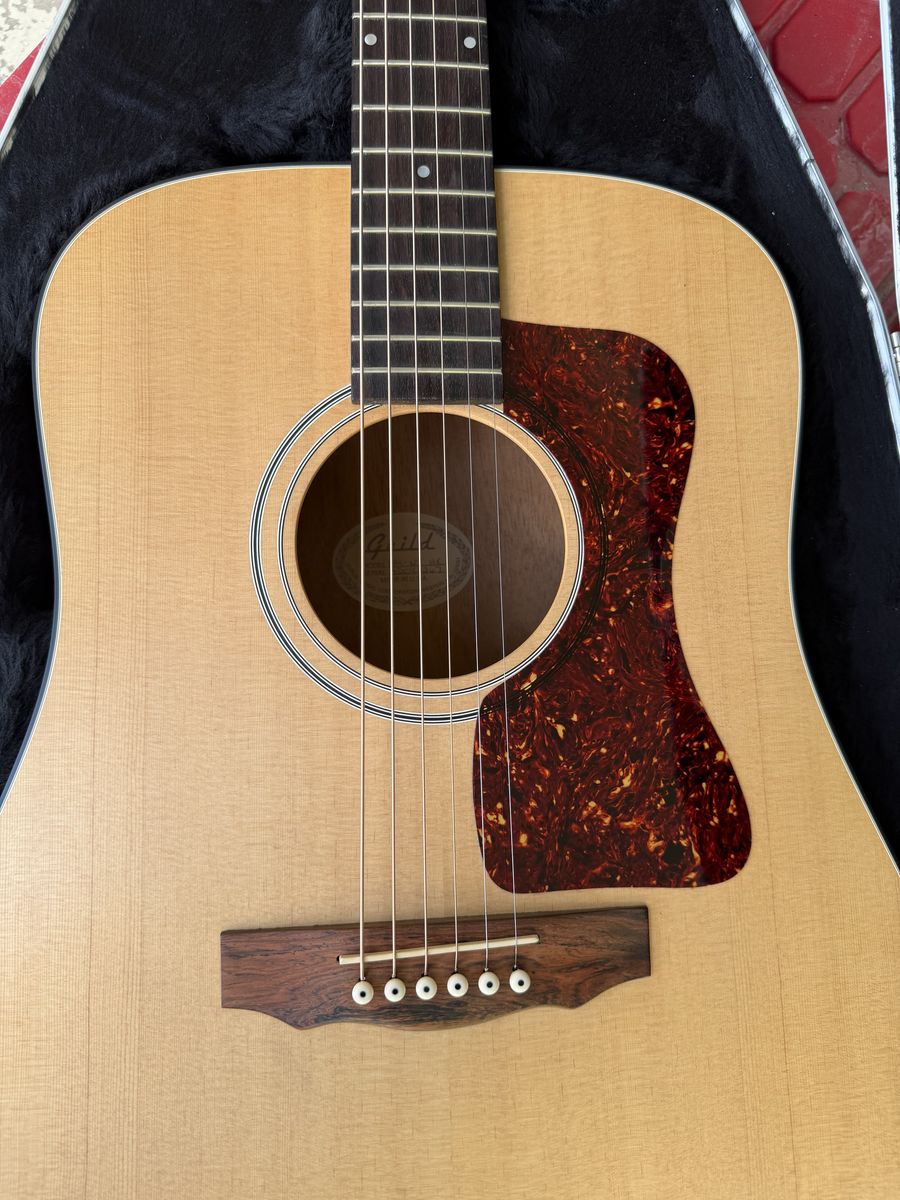Vintage USA Made Guild Dreadnaught Guitar