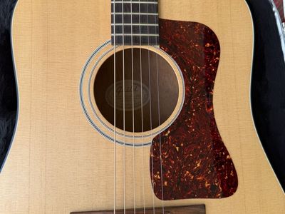 Vintage USA Made Guild Dreadnaught Guitar