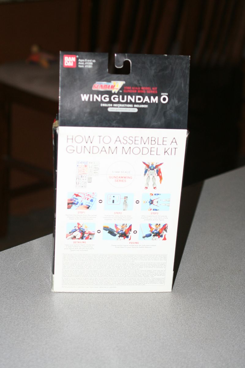 Vintage Bandai Mobile Suit Gundam Wing 0 XXXG-00W0 1995 Action Figure Model Kit New