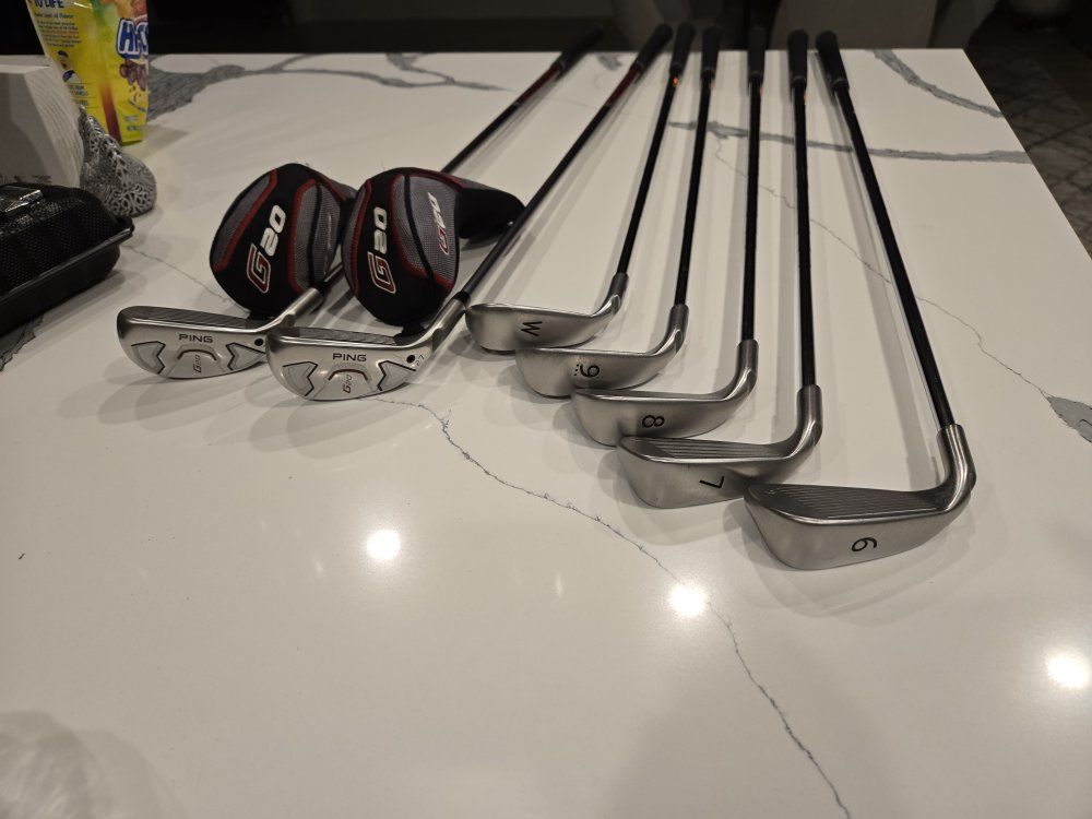 Ping G20 iron set.  New grips.  Great shape
