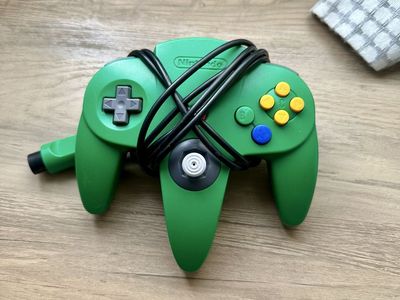 Green N64 Controller