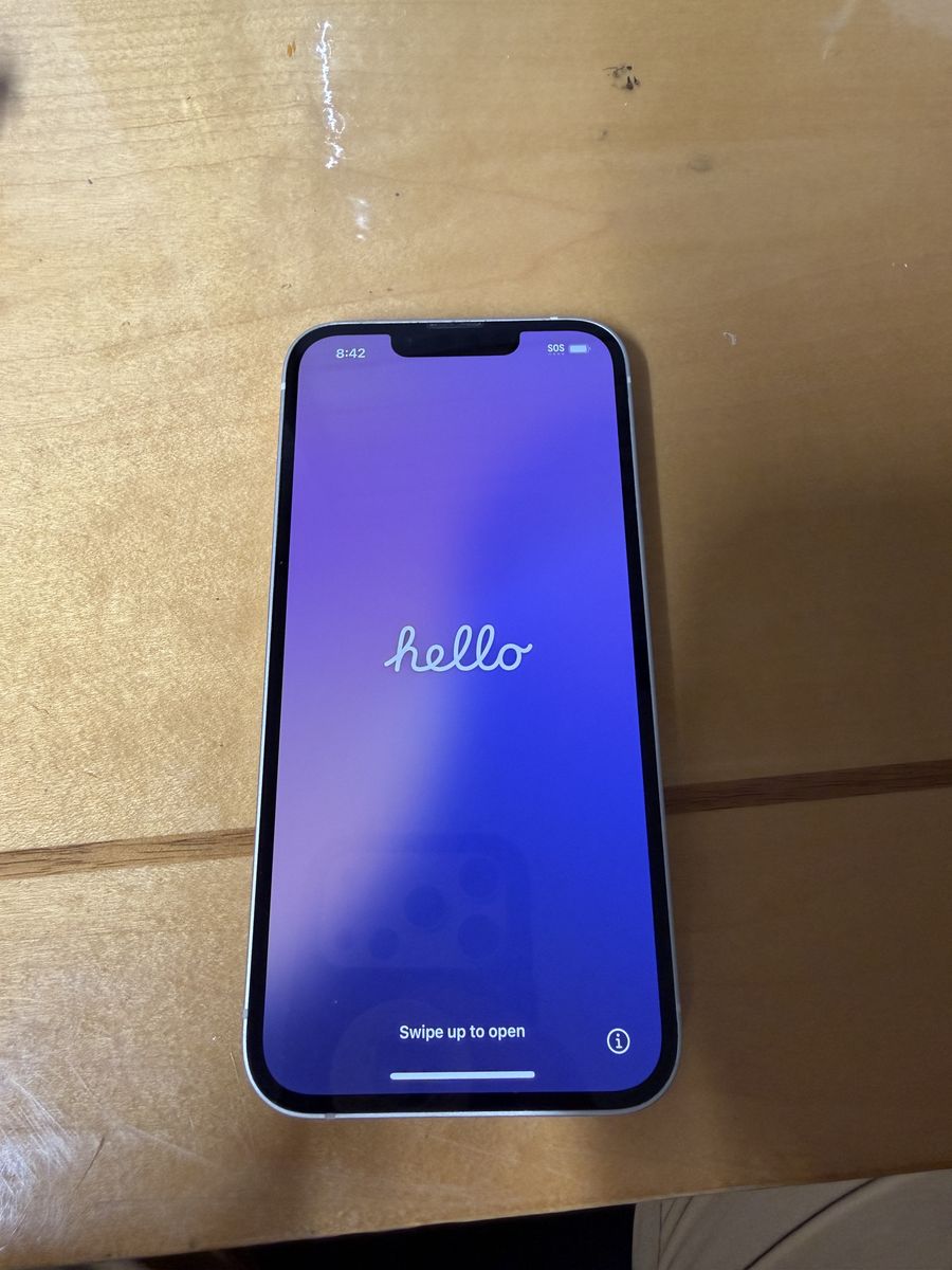 Unlocked IPhone 13 128gb