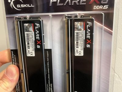 New RAM 32GB (2x16GB) G.SKILLFlare X5 Series DDR5 6000MT/s