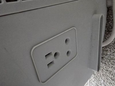 Working portable air conditioner