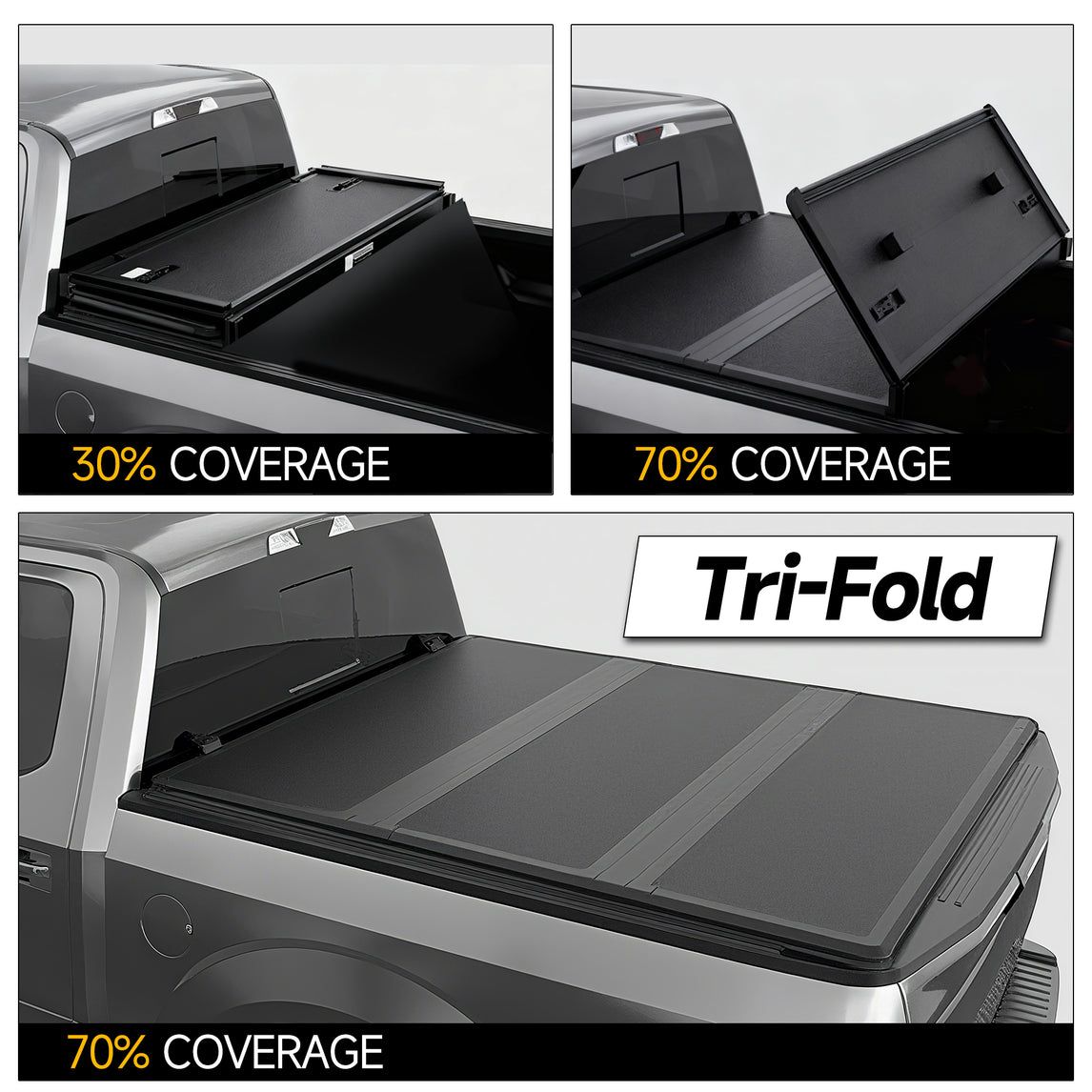 Trifold Truck Bed Cover – 61” x 76”