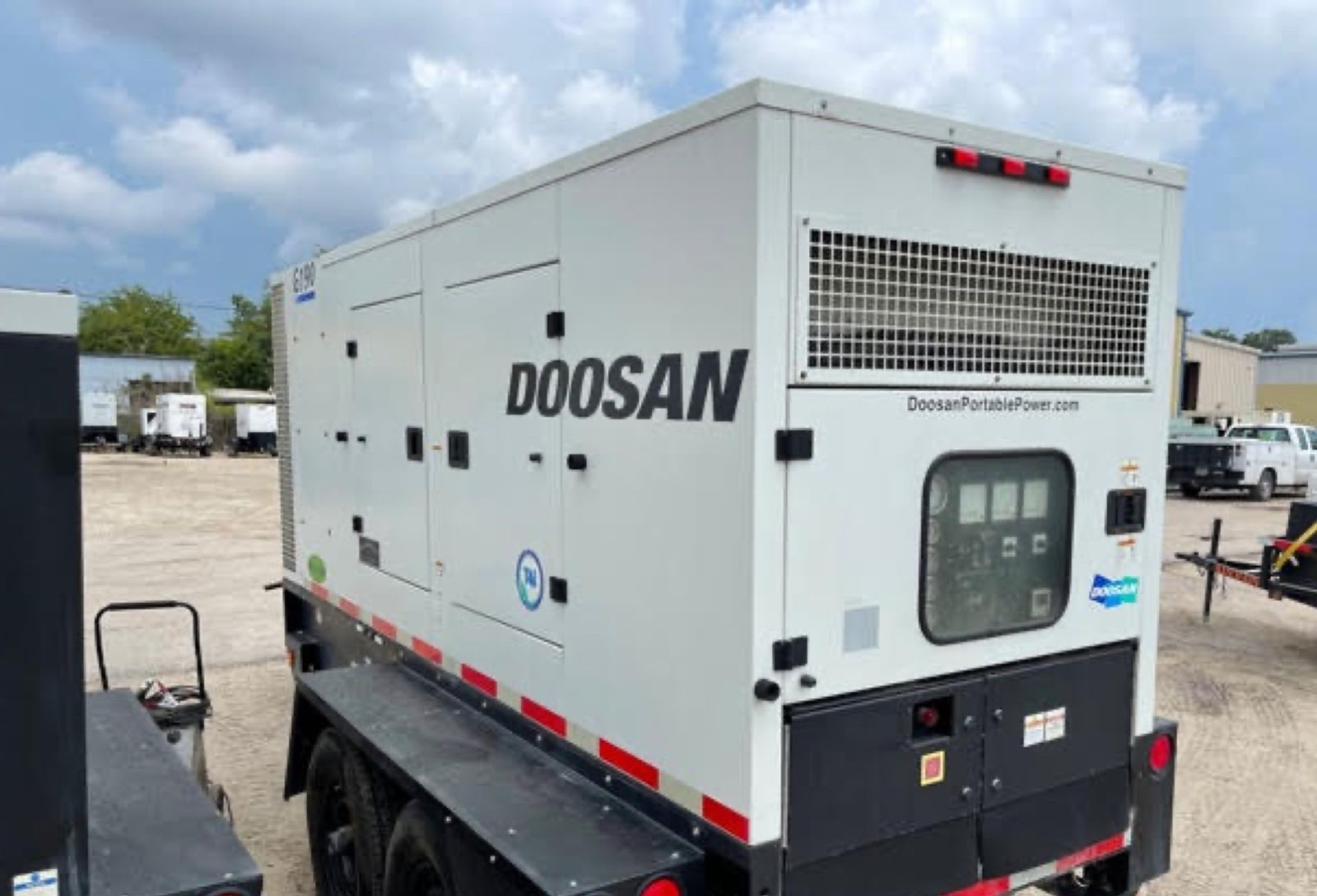 2013 Doosan G190 Towable Generator