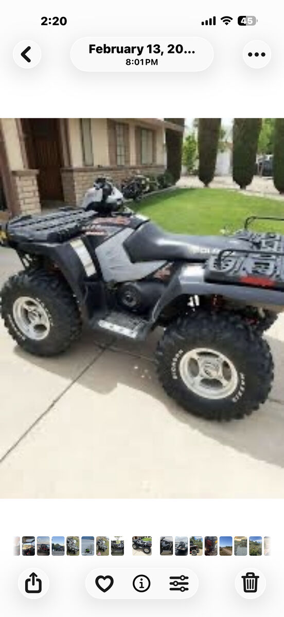 Polaris 4 Wheeler For Trade ? Silver Coins
