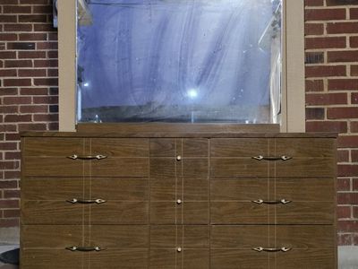Mid-Century Modern 9 Drawer Dresser