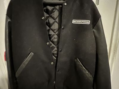 Drake Aubrey - Three Migos "Scorpion" Tour 2018 Crew Only Varsity Jacket S USA