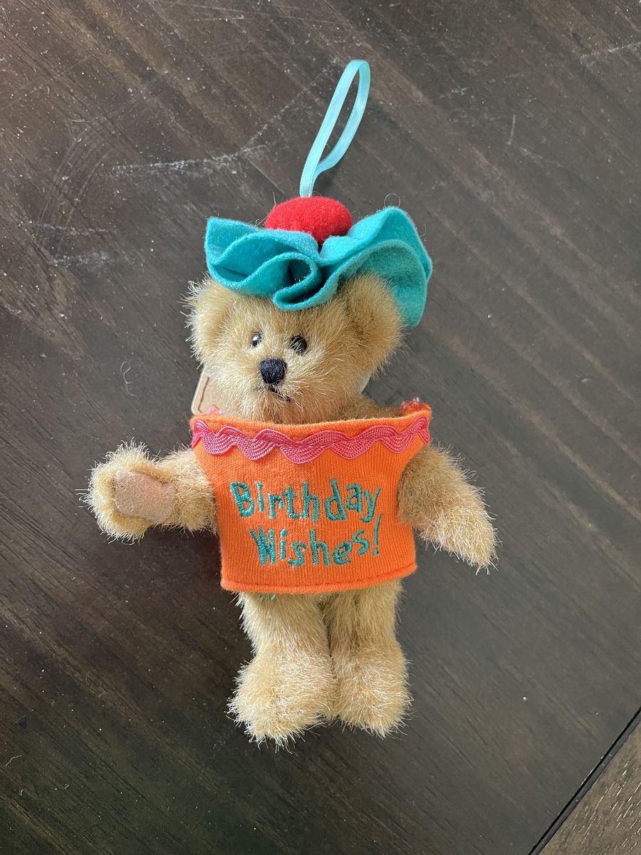 6" Boyds Bear Lil Wishes Frosting Fluff