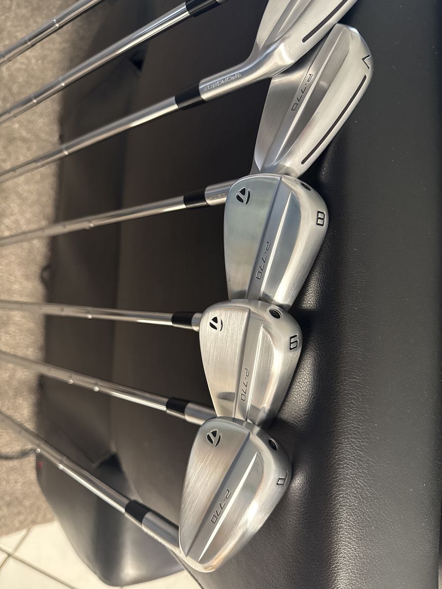 Taylormade P770 iron set. Newest model