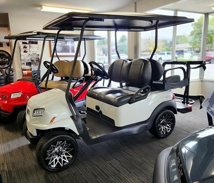Brand New 2024 Arctic White Club Car 4-Passenger Lithium ONWARD