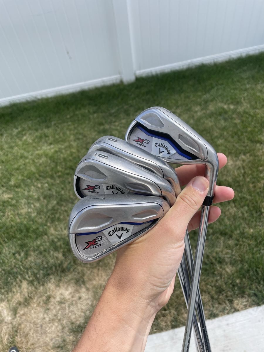 Callaway X2 Hot Golf Club Set - Irons 6, 7,8, 9 - Used