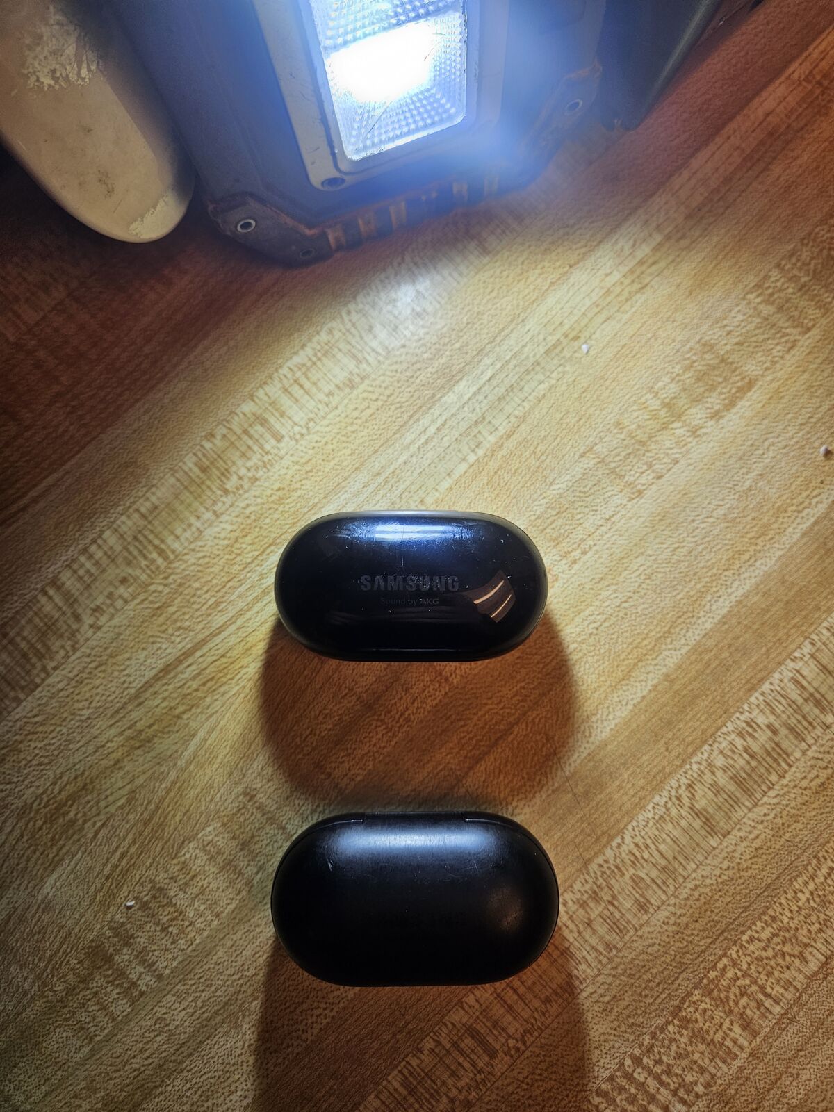 2 Samsung Galaxy Buds (Black) – Working but Low Volume – $60 Pair