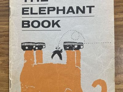 Vintage Book Elephant Jokes - Free Shipping