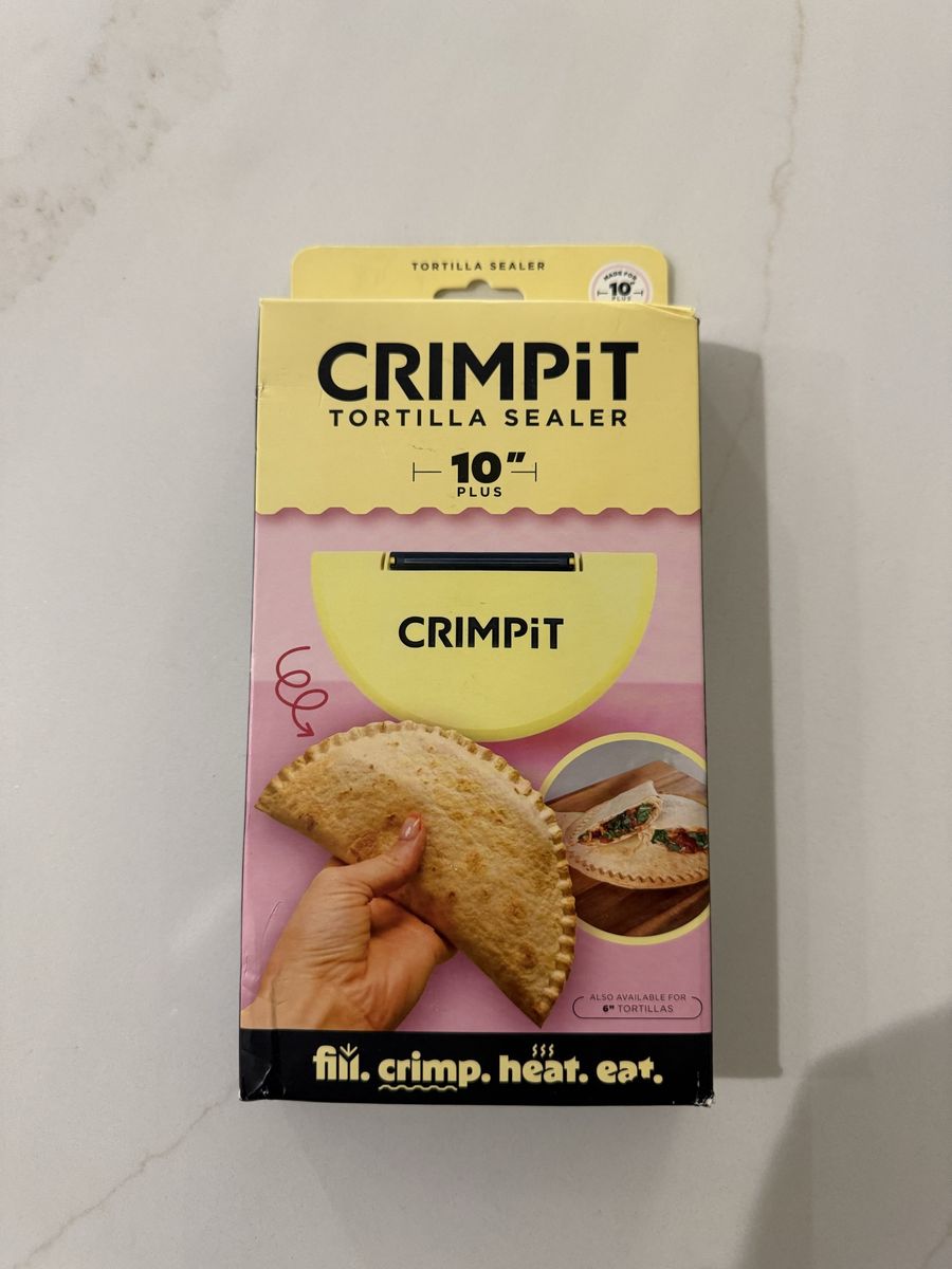 New crimp it tortilla sealer