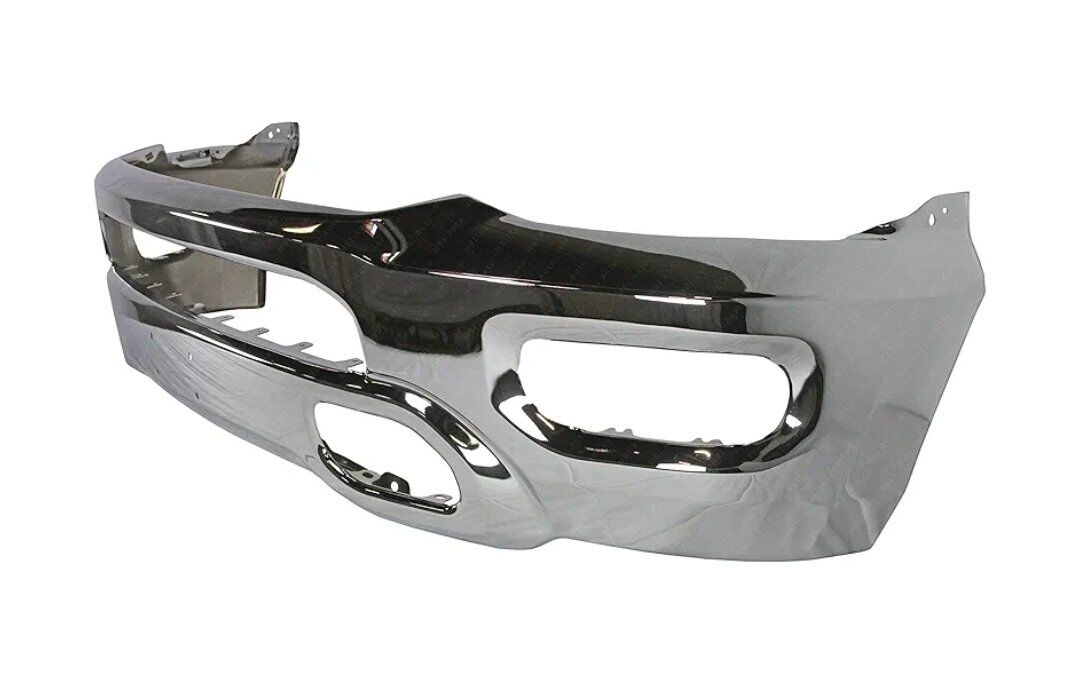 Chrome, Steel Front Bumper 2019 -24 Dodge Ram 1500