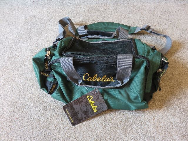 BRAND NEW - STILL WITH TAGS - CABELA'S CATCH ALL GEAR BAG