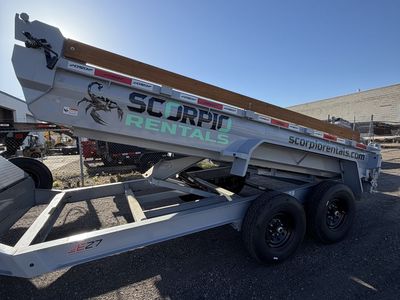 7X14 Horizon Dump Trailer Rental