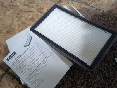Free - BMW cabin air filter