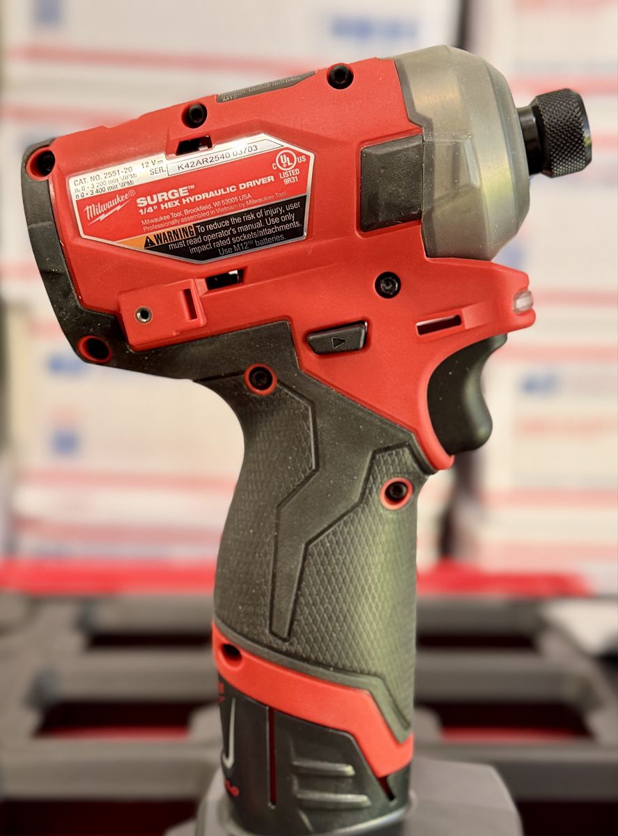 Milwaukee M12 FUEL SURGE 1/4" Hex Hydraulic Impact Driver Tool 2551-20