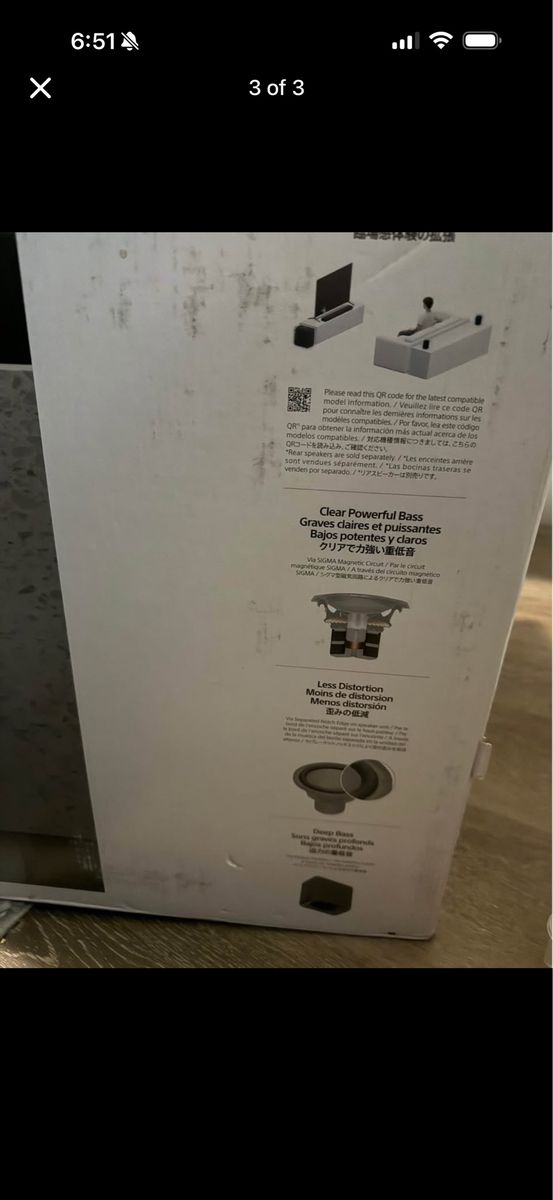 Sony SA-SW5 Wireless Subwoofer for Bravia Theater