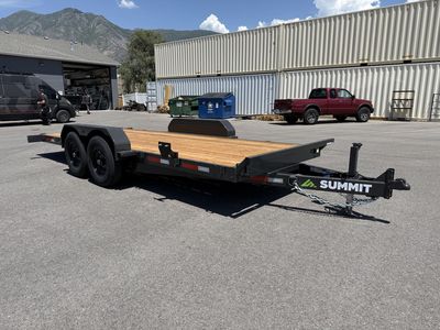 2027 Summit Summit Cascade 7x18 Tiltbed 14K w/ LIFETIME WARRANTY