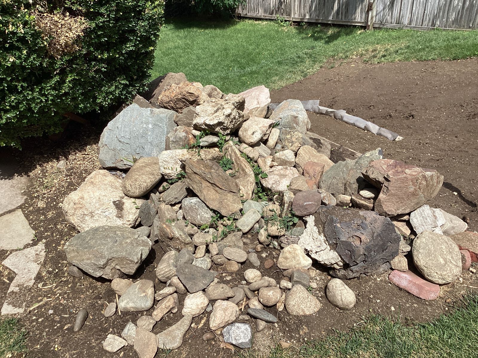 Landscaping rocks
