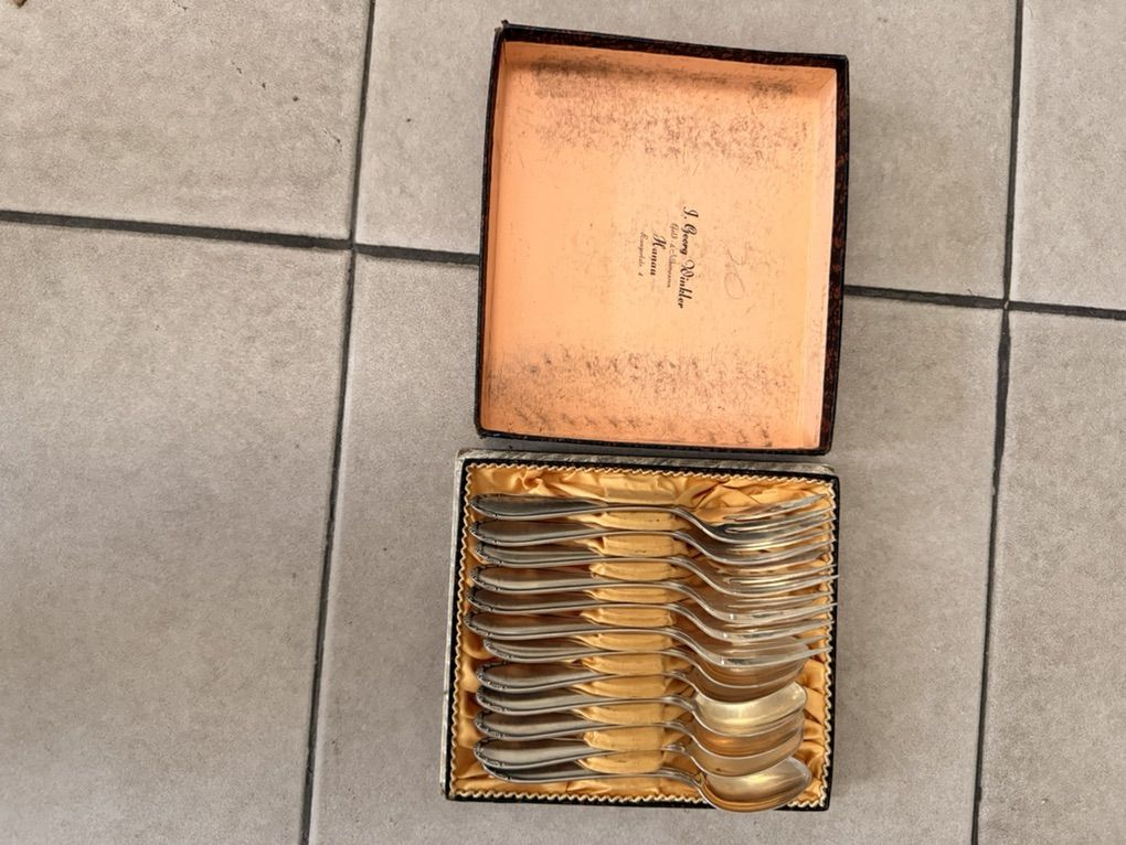 Silver Played Spoons