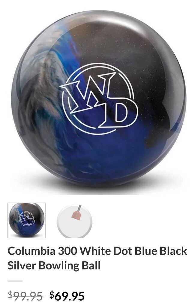 16lb Columbia 300 WD Spare Ball, Great Condition