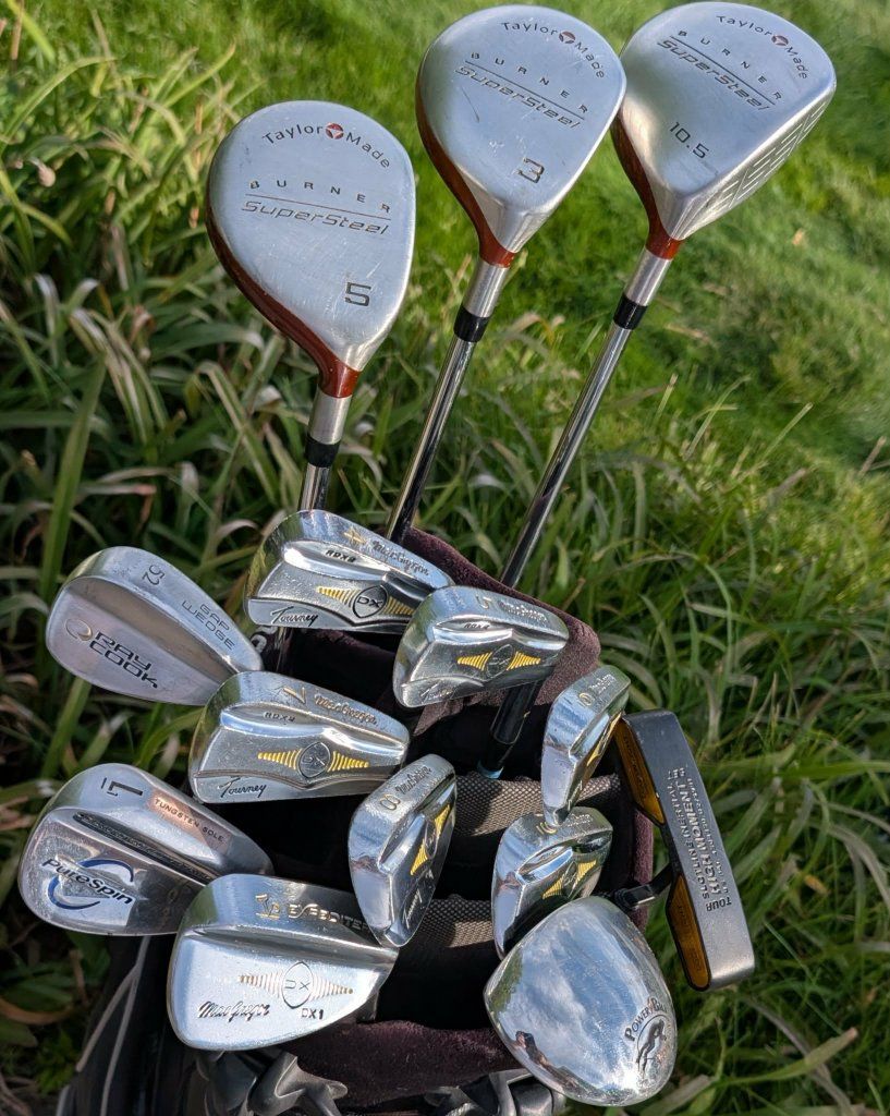 Ogio bag 14pc TaylorMade MacGregor with extras