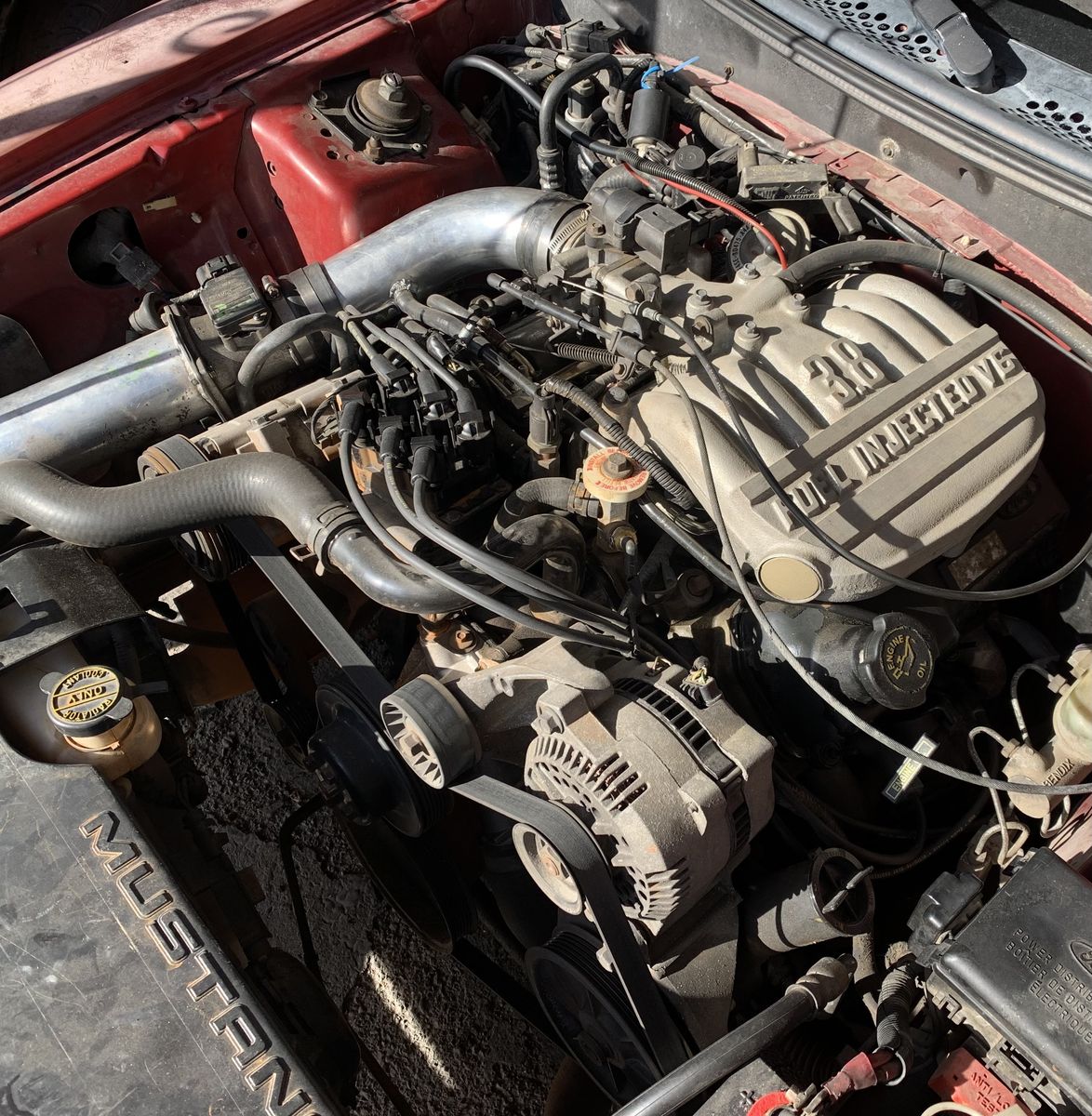 Ford Mustang 3.8 V6 Complete Engine W/gasket Set