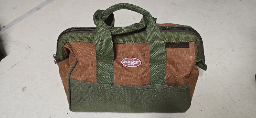 Bucket Boss Tool Bag - 12 inch Canvas