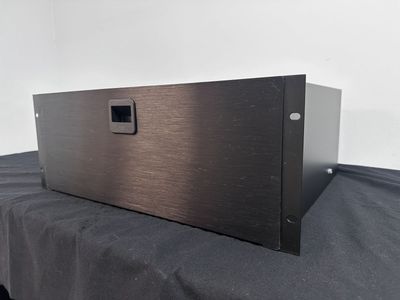Middle Atlantic D4 Rack Drawers (Black Brushed, 4 RU)