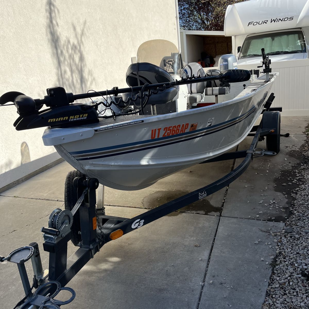 Yamaha G3 V160 Explorer Fishing Boat