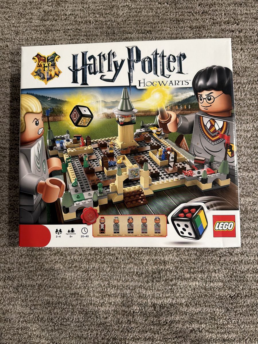 LEGO Harry Potter Hogwarts Board Game 3862 - Complete with Instructions