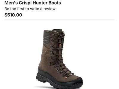 Crispi Hunter CS GTX size 11 wide brand new