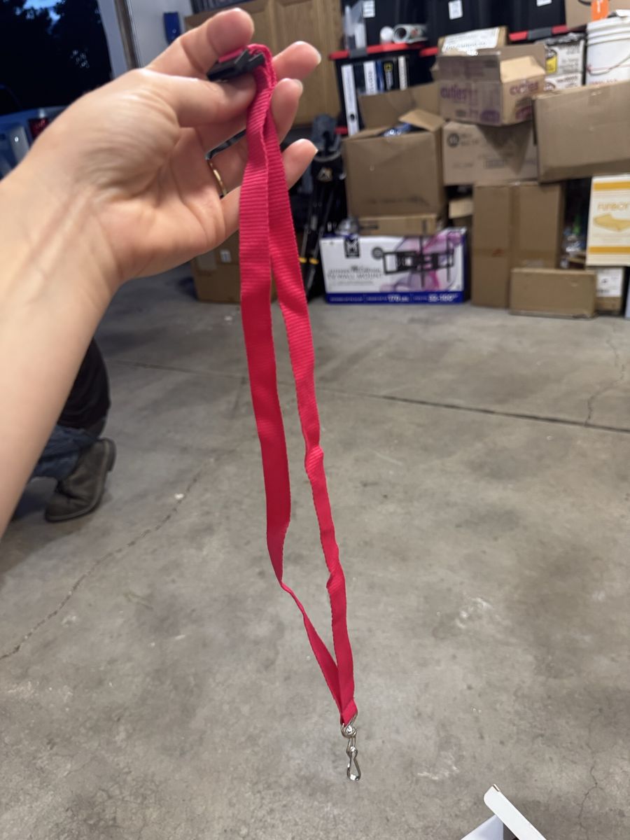 Patelai Hot Pink Breakaway Lanyard Neck Strap with Swivel Hook lot of 60