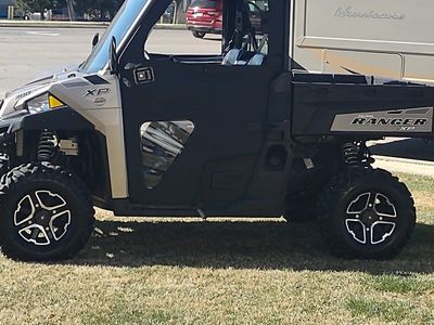 Polaris Ranger XP Side-by-Side UTV with Enclosed Cab 7,209 Miles