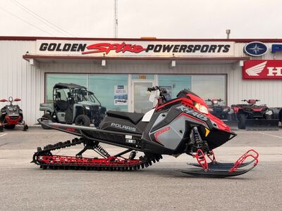 2025 Polaris® 850 RMK KHAOS 165 Storm Gray / Indy Red