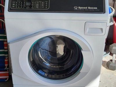 Speed Queen Front Load Washer White Electric Used Excellent